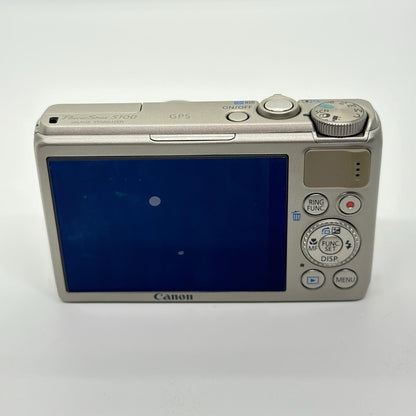 【最速発送】Canon コンパクトデジタルカメラ PowerShot S100 シルバー【難有】