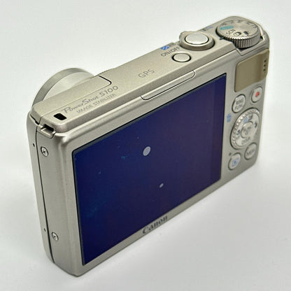 【最速発送】Canon コンパクトデジタルカメラ PowerShot S100 シルバー【難有】