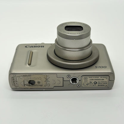 【最速発送】Canon コンパクトデジタルカメラ PowerShot S100 シルバー【難有】
