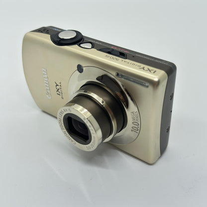 【全額返金保証】【最速発送】Canon コンパクトデジタルカメラ IXY DIGITAL 920 IS ゴールド 美品 動作確認済