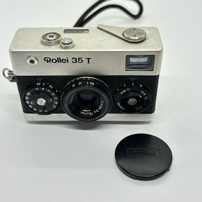 【全額返金保証】【最速発送】 Rollei 35 T シルバー 動作確認済