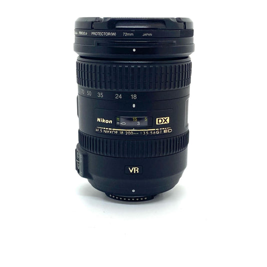 【全額返金保証】【最速発送】Nikon AF-S DX NIKKOR 18-200mm F3.5-5.6 GⅡ ED VR 動作確認済