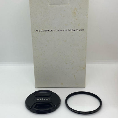 【全額返金保証】【最速発送】Nikon AF-S DX NIKKOR 18-200mm F3.5-5.6 GⅡ ED VR 動作確認済