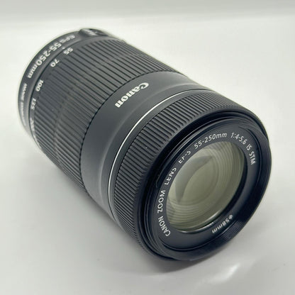 【全額返金保証】【最速発送】Canon EF-S 55-250mm F4-5.6 IS STM 動作確認済
