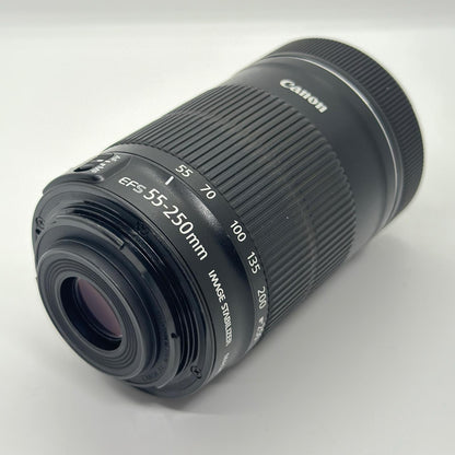 【全額返金保証】【最速発送】Canon EF-S 55-250mm F4-5.6 IS STM 動作確認済