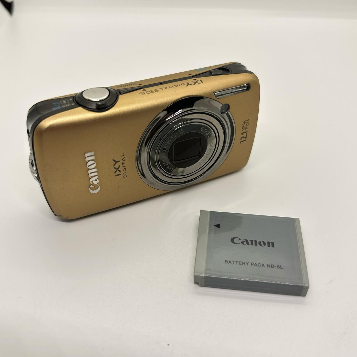 【全額返金保証】【最速発送】Canon コンパクトデジタルカメラ IXY DIGITAL 930 IS 動作確認済