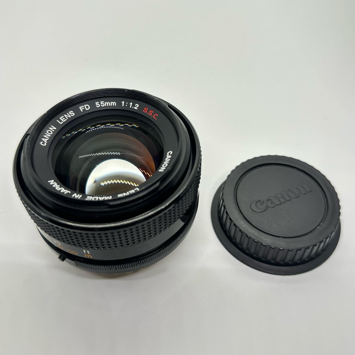【全額返金保証】【最速発送】Canon FD 55mm F1.2 S.S.C. EFマウント改造 美品 動作確認済