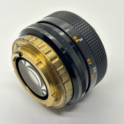 【全額返金保証】【最速発送】Canon FD 55mm F1.2 S.S.C. EFマウント改造 美品 動作確認済