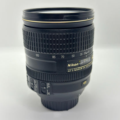 【全額返金保証】【最速発送】Nikon AF-S NIKKOR 24-120mm f/4G ED VR 美品 動作確認済