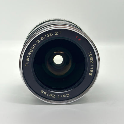 【全額返金保証】【最速発送】Carl Zeiss Distagon 25mm F2.8 ZF 美品 動作確認済