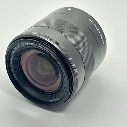 【全額返金保証】【最速発送】Canon EF-M 18-55mm F3.5-5.6 IS 美品 動作確認済
