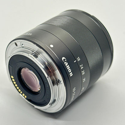 【全額返金保証】【最速発送】Canon EF-M 18-55mm F3.5-5.6 IS 美品 動作確認済