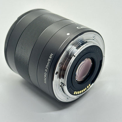 【全額返金保証】【最速発送】Canon EF-M 18-55mm F3.5-5.6 IS 美品 動作確認済