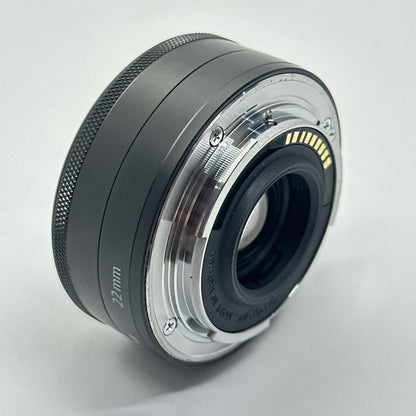 【全額返金保証】【最速発送】Canon EF-M 22mm F2 STM 美品 動作確認済