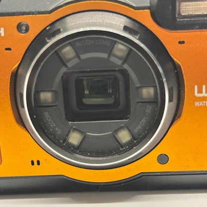 【全額返金保証】【最速発送】RICOH コンパクトデジタルカメラ WG-6 美品 動作確認済