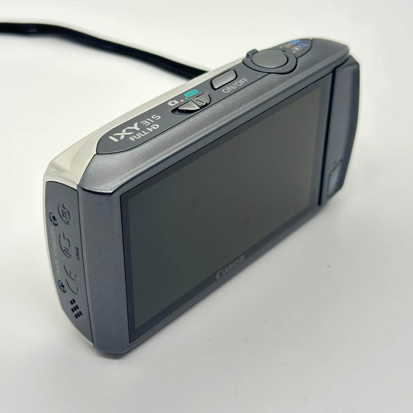 【全額返金保証】【最速発送】Canon コンパクトデジタルカメラ IXY 31 S シルバー 動作確認済
