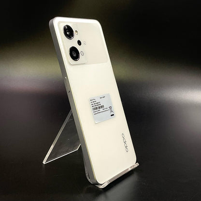 【全額返金保証】【最速発送】OPPO Reno 9 A 128GB ムーンホワイト SIMフリー A301OP 白ロム 美品 動作確認済