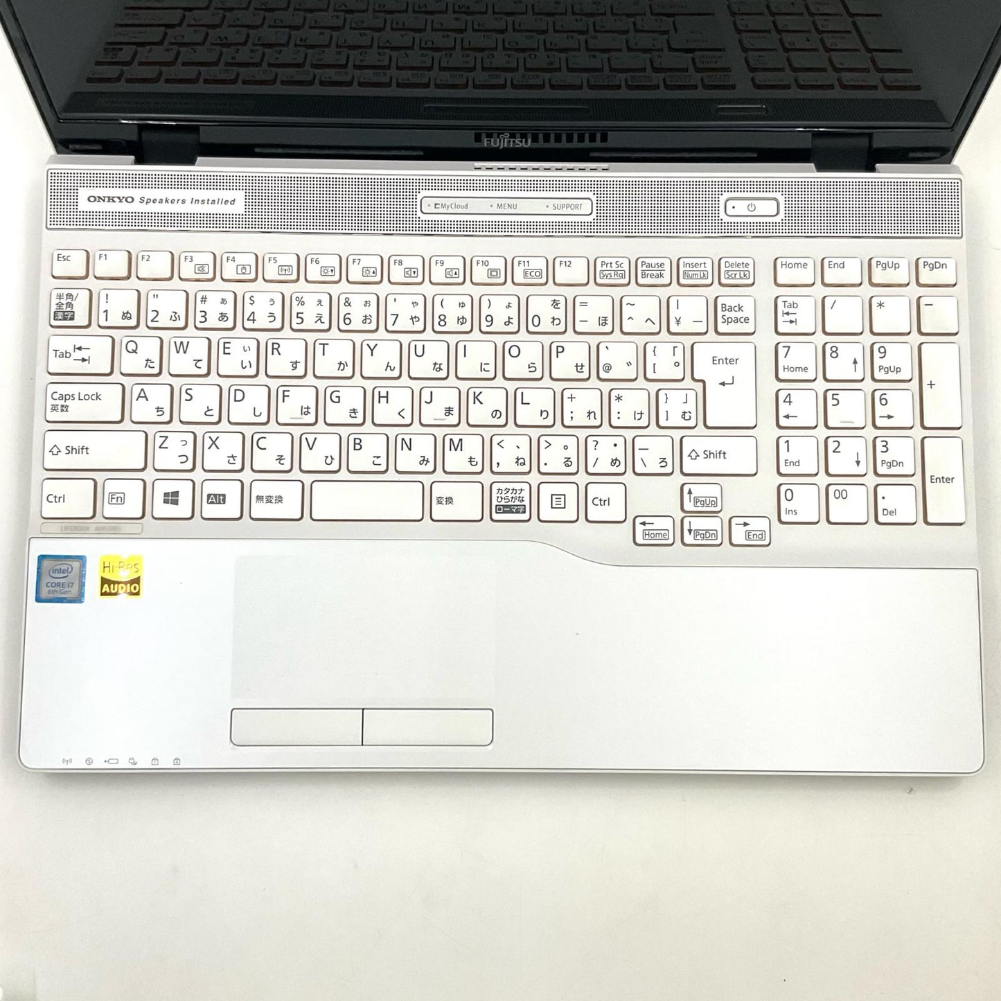 【最速発送】FUJITSU FMVA53B3WK i7-8550U 8GB HDD 1TB 77.6%【難有】