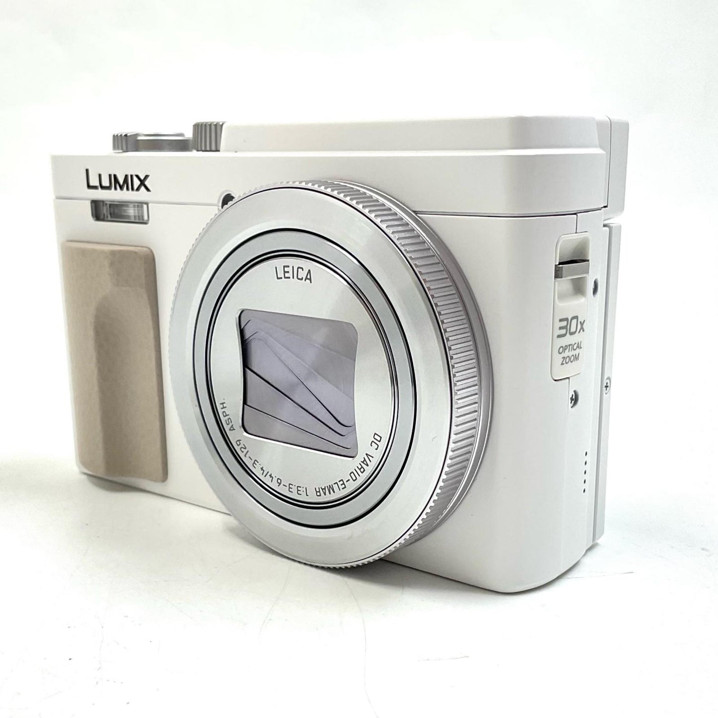 【全額返金保証】【最速発送】Panasonic コンパクトデジタルカメラ LUMIX DC-TZ95 ホワイト 美品 動作確認済