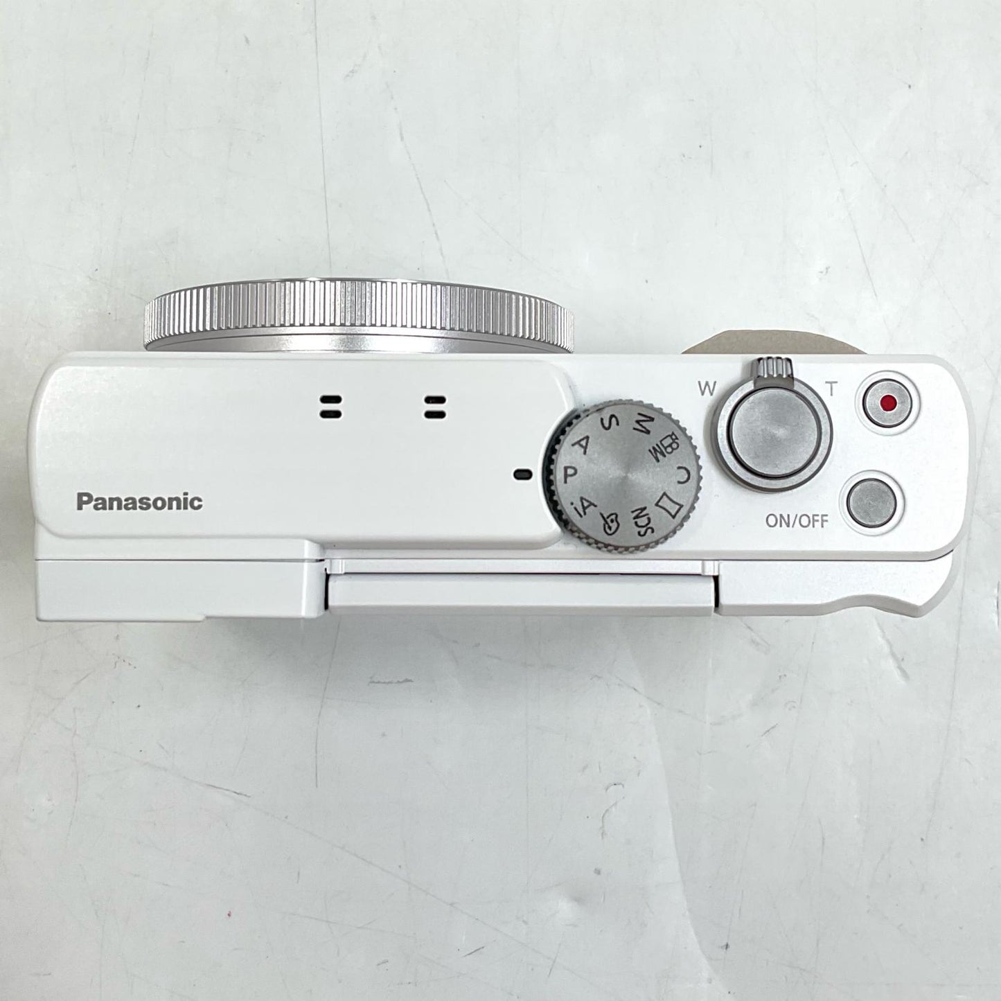 【全額返金保証】【最速発送】Panasonic コンパクトデジタルカメラ LUMIX DC-TZ95 ホワイト 美品 動作確認済