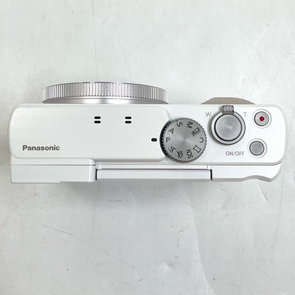 【全額返金保証】【最速発送】Panasonic コンパクトデジタルカメラ LUMIX DC-TZ95 ホワイト 美品 動作確認済