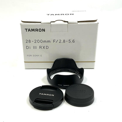 【全額返金保証】【最速発送】TAMRON 28-200mm F/2.8-5.6 Di III RXD (Model A071) 美品 動作確認済