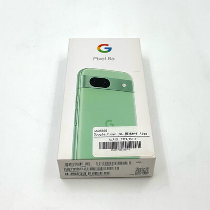 【全額返金保証】【最速発送】Google Pixel 8A 128GB Aloe（アロエ） au SIMフリー 白ロム 美品 動作確認済