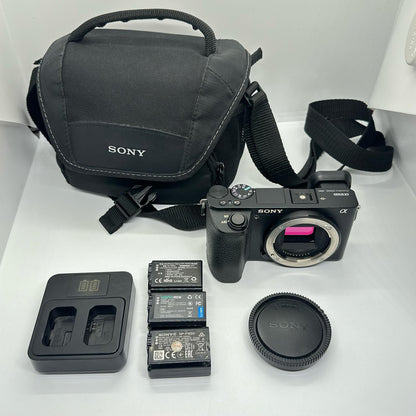 【全額返金保証】【最速発送】Sony デジタル一眼 α6500 ILCE-6500 ボディ ブラック 美品 動作確認済