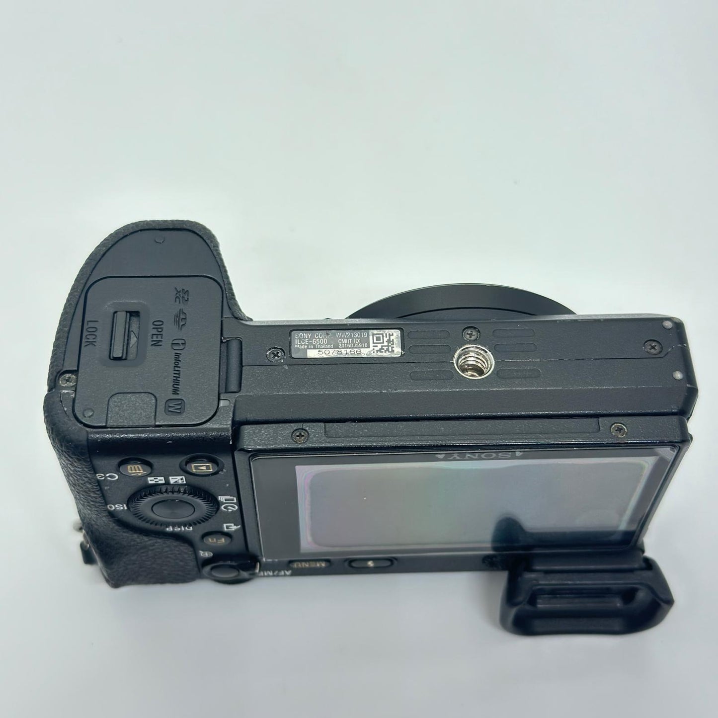 【全額返金保証】【最速発送】Sony デジタル一眼 α6500 ILCE-6500 ボディ ブラック 美品 動作確認済