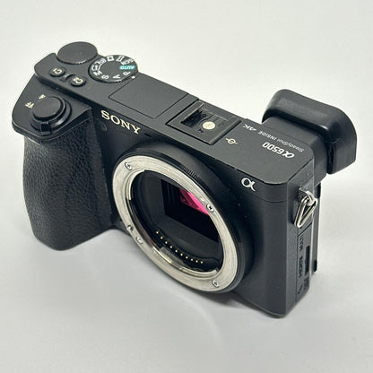 【全額返金保証】【最速発送】Sony デジタル一眼 α6500 ILCE-6500 ボディ ブラック 美品 動作確認済