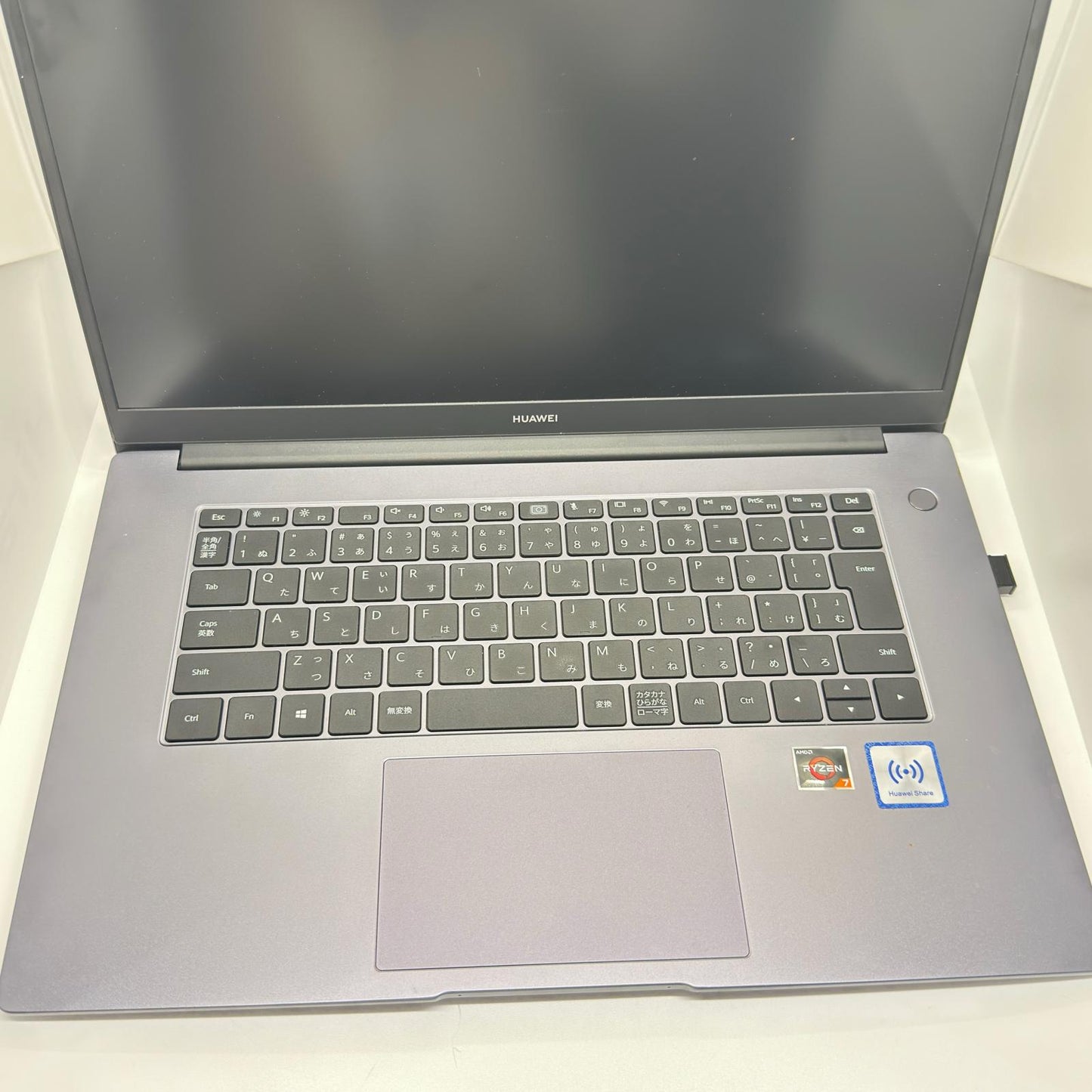 【最速発送】HUAWEI MateBook D 15 BOHK-WAX9X AMD Ryzen 7 3700U 8GB SSD 512GB 98%【難有】