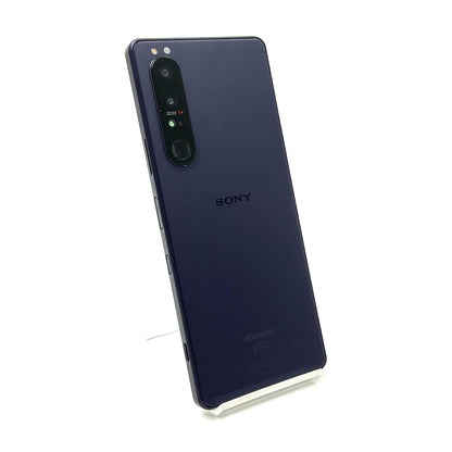 【最速発送】Sony Xperia 1 III 256GB Frosted Purple docomo SO-51B 白ロム【難有】