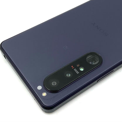 【最速発送】Sony Xperia 1 III 256GB Frosted Purple docomo SO-51B 白ロム【難有】