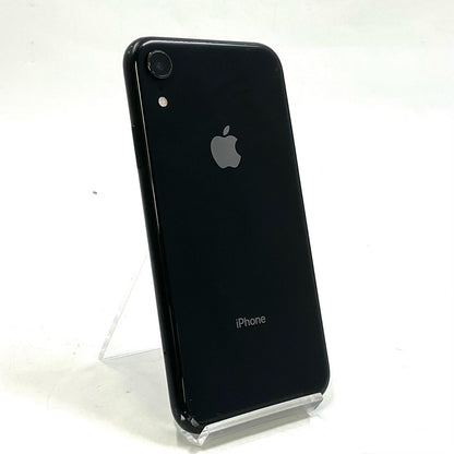 【最速発送】Apple iPhone iPhone XR 128GB ブラック SIMフリー 白ロム【難有】 86%