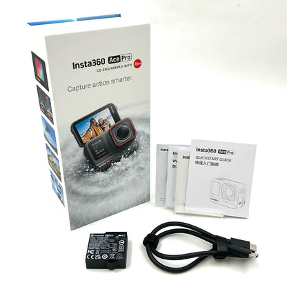 【全額返金保証】【最速発送】Insta360 Ace Pro [ブラック] 美品 動作確認済