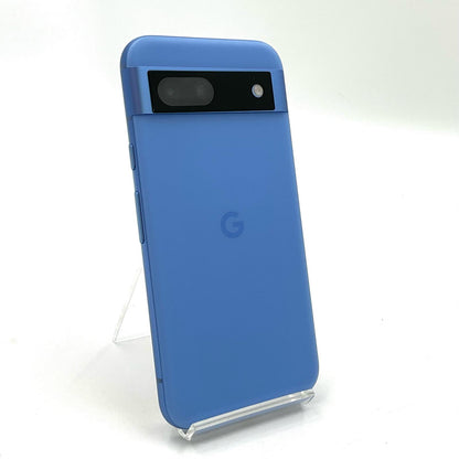 【全額返金保証】【最速発送】Google Pixel 8a 128GB Blue au 白ロム 動作確認済