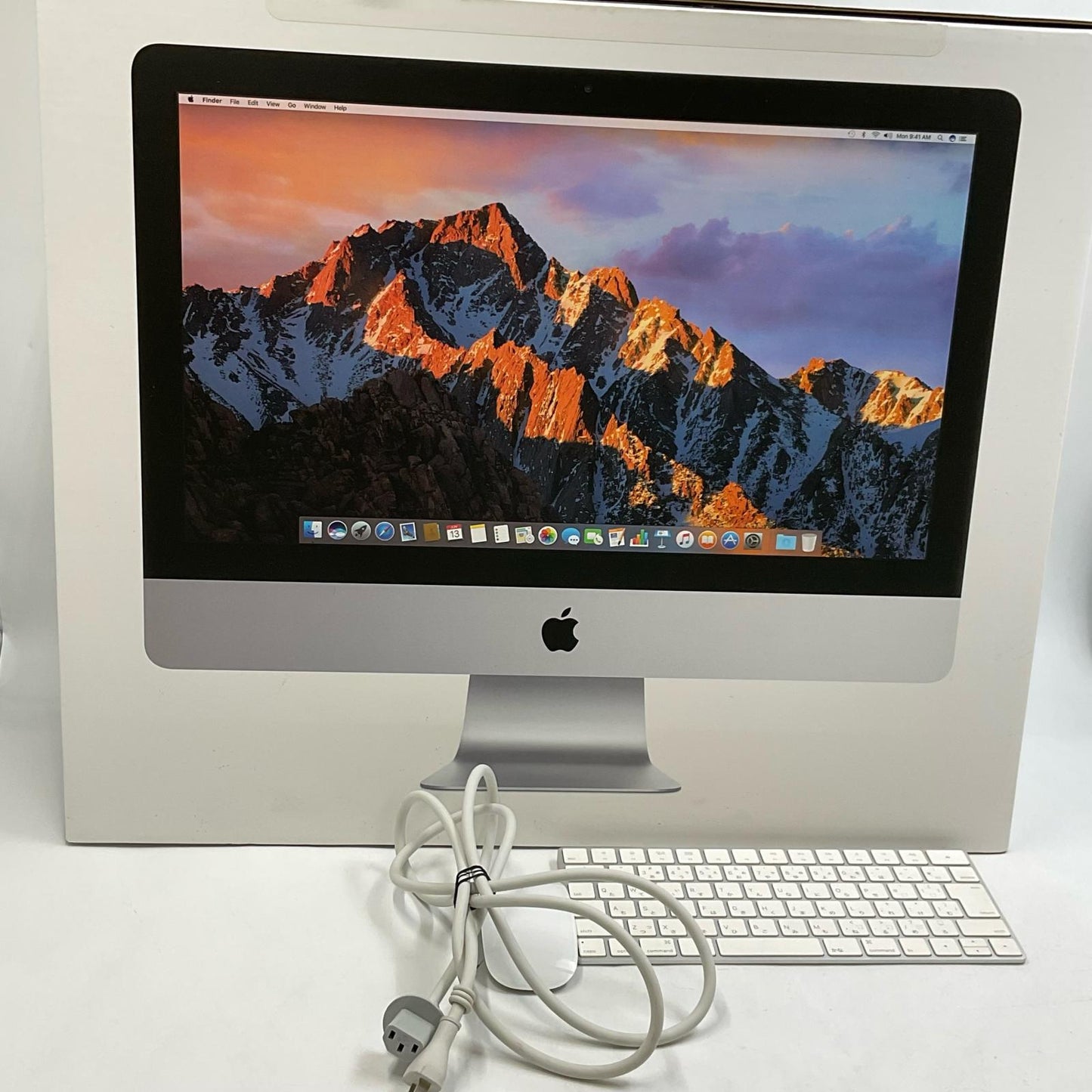 【全額返金保証】【最速発送】Apple iMac 21.5インチ 3.1GHz クアッドコア Intel Core i5 16GB フュージョンドライブ 1TB シルバー 美品 動作確認済