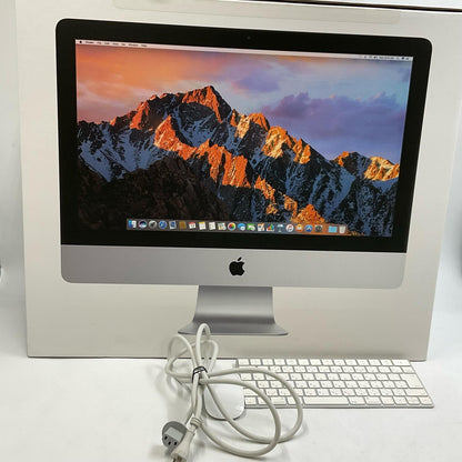 【全額返金保証】【最速発送】Apple iMac 21.5インチ 3.1GHz クアッドコア Intel Core i5 16GB フュージョンドライブ 1TB シルバー 美品 動作確認済