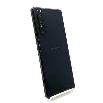 【全額返金保証】【最速発送】Sony Xperia 1 II 128GB ブラック au SOG01 白ロム 動作確認済
