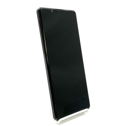 【全額返金保証】【最速発送】Sony Xperia 1 II 128GB ブラック au SOG01 白ロム 動作確認済