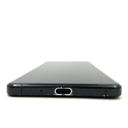 【全額返金保証】【最速発送】Sony Xperia 1 II 128GB ブラック au SOG01 白ロム 動作確認済