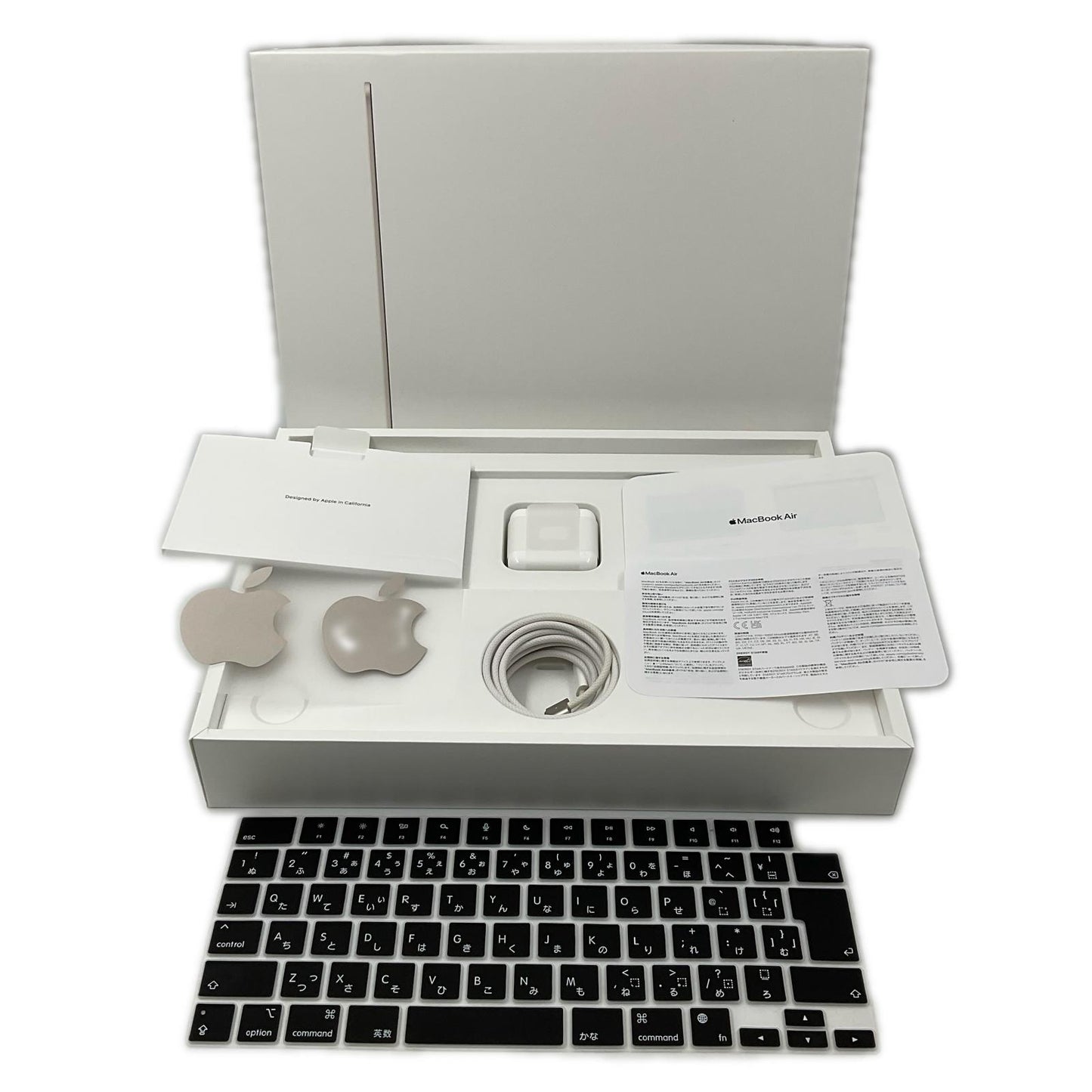 【全額返金保証】【最速発送】Apple MacBook Air 13.6インチ 2022 Apple M2 16GB 512GB スターライト 100% 美品 動作確認済