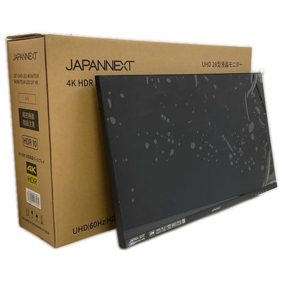 【全額返金保証】【最速発送】JAPANNEXT JN-IPS282UHDR-C65W 28インチ 美品 動作確認済