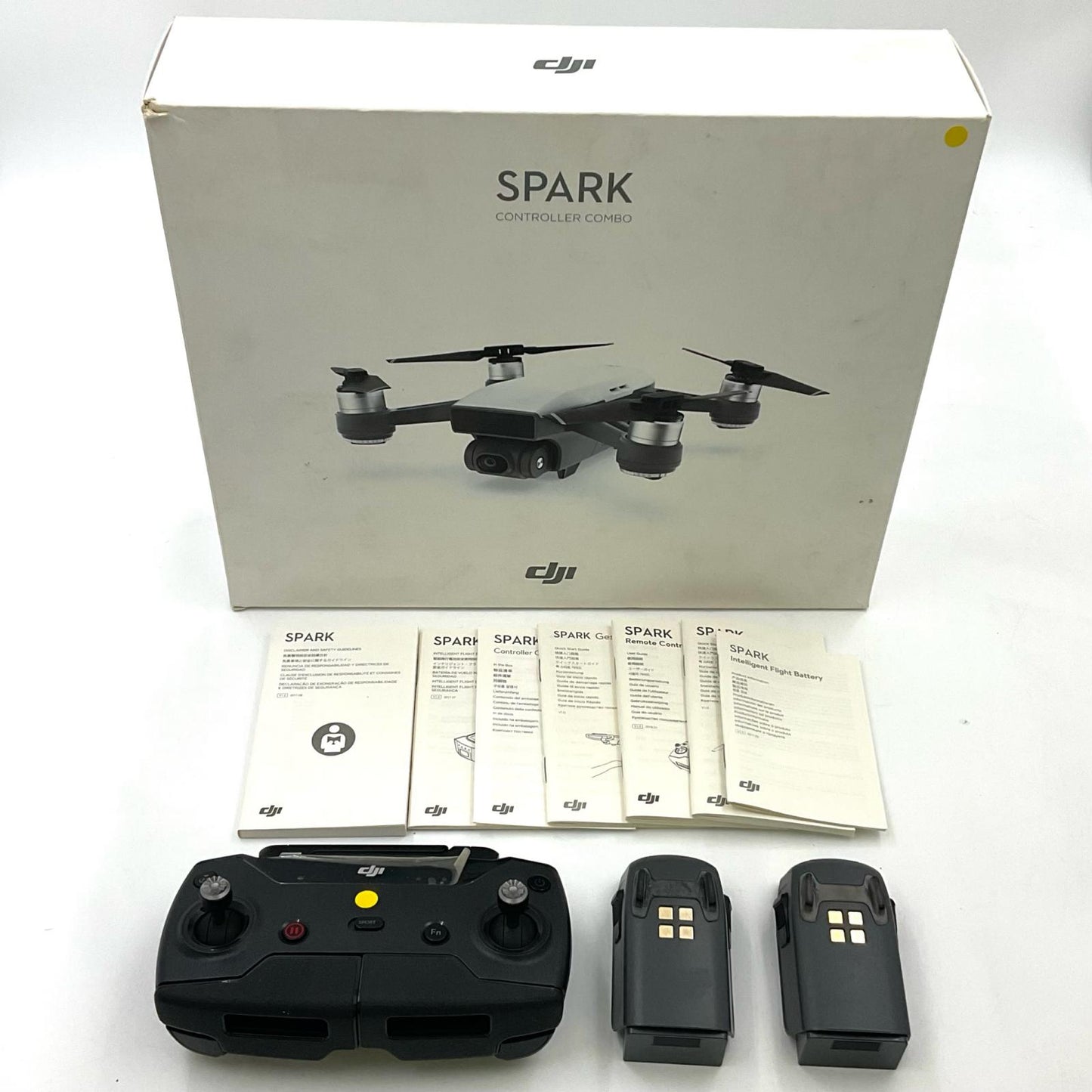 【全額返金保証】【最速発送】DJI Spark Fly Moreコンボ [サンライズイエロー] 動作確認済