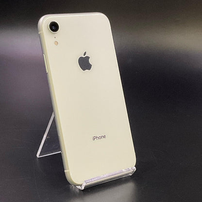 【全額返金保証】【最速発送】Apple iPhone iPhone XR 64GB ホワイト docomo 白ロム 美品 動作確認済 92%
