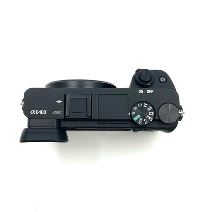 【全額返金保証】【最速発送】Sony デジタル一眼 α6400 ILCE-6400 ボディ [ブラック] 超美品 動作確認済