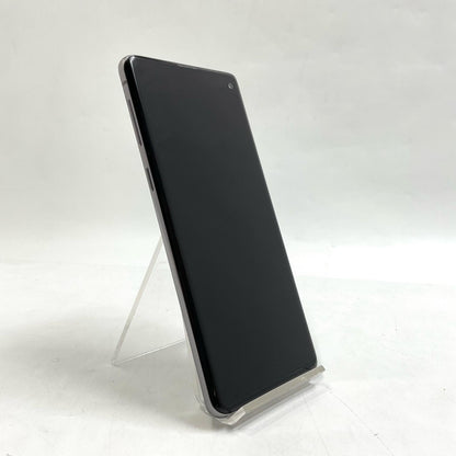 【最速発送】SAMSUNG Galaxy S10 128GB プリズムブラック docomo SC-03L 白ロム【難有】