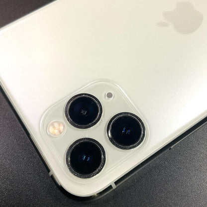 【最速発送】Apple iPhone iPhone 11 Pro 64GB シルバー au 白ロム【難有】 83%