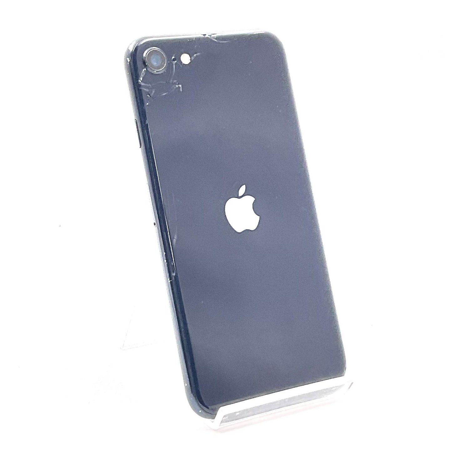 【最速発送】Apple iPhone iPhone SE (第3世代) 128GB ミッドナイト softbank SIMフリー 白ロム【難有】 73%