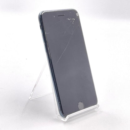【最速発送】Apple iPhone iPhone SE (第3世代) 128GB ミッドナイト softbank SIMフリー 白ロム【難有】 73%